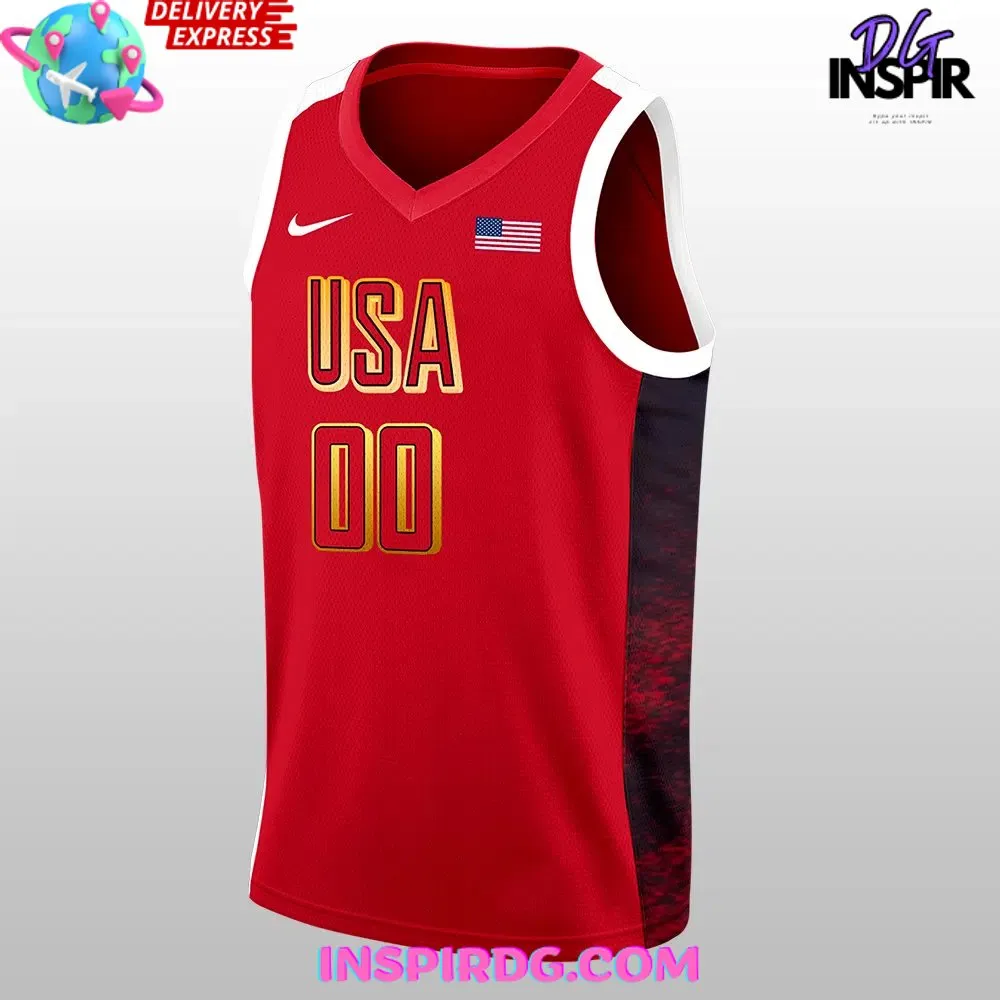 -2024 Paris Olympic Games Women’s USA Basketball Jersey