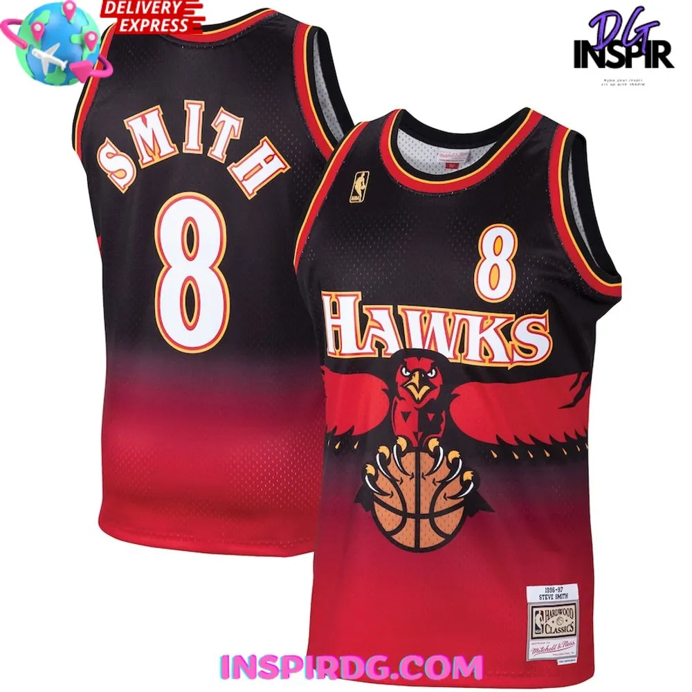 -Atlanta Hawks Hardwood Classics Swingman 2024 Basketball Jersey