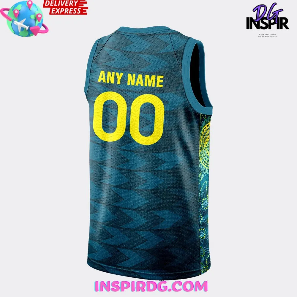 -Australia Basketball Olympic Paris 2024 Jersey