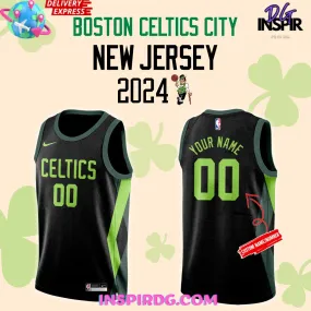 -Boston Celtics City New Basketball Jersey 2024