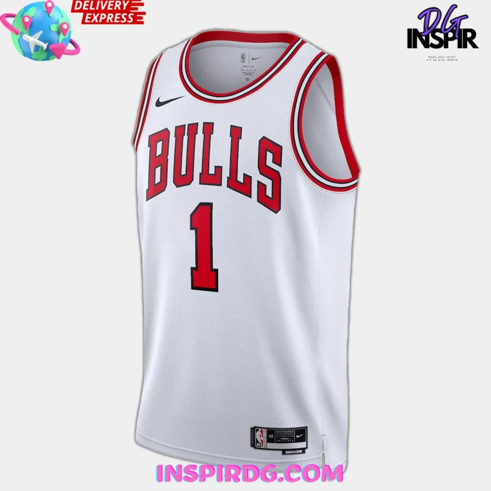 -Chicago Bulls Derrick Rose 2024 Basketball Jersey