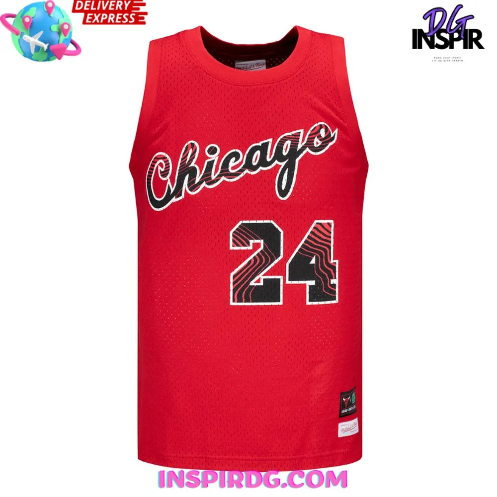 -Chicago Bulls Lollapalooza 2024 Basketball Jersey