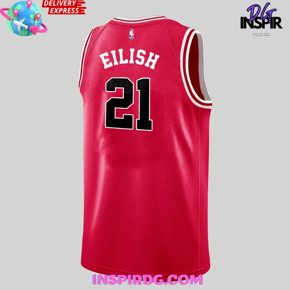 -Chicago Bulls x Billie Eilish Basketball Jersey