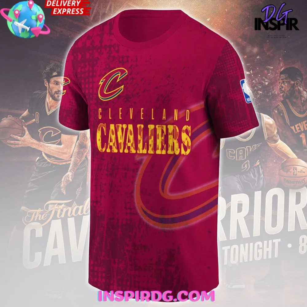 -Cleveland Cavaliers NBA Playoffs Basketball T-Shirt