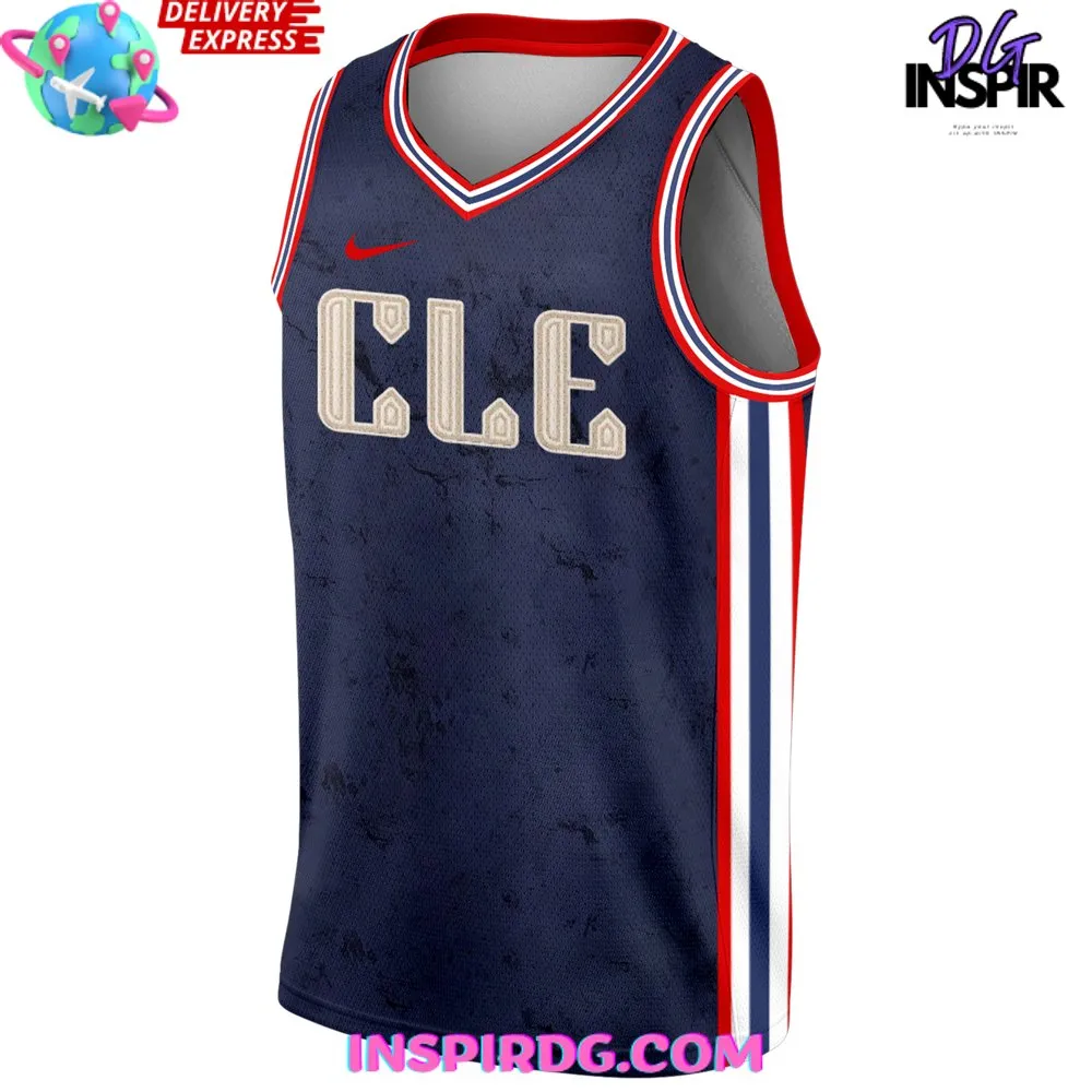 -Cleveland Guardians City Connect 2024 Basketball Jersey