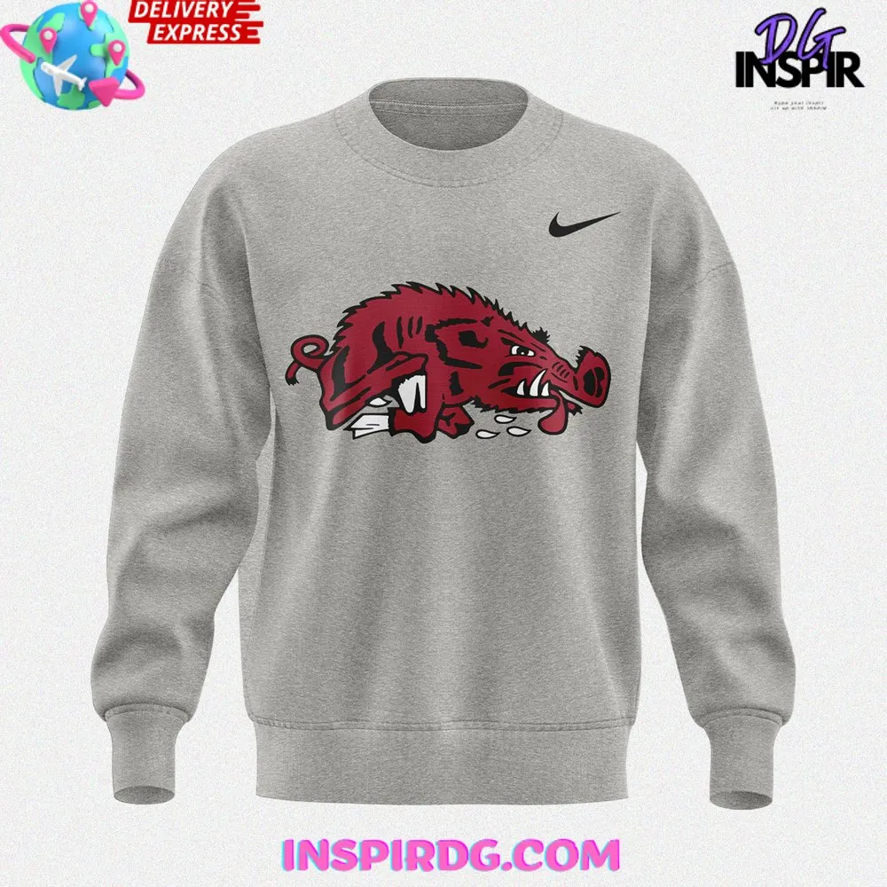 -Coach John Calipari Arkansas Razorbacks Basketball 2024 Sweatshirt