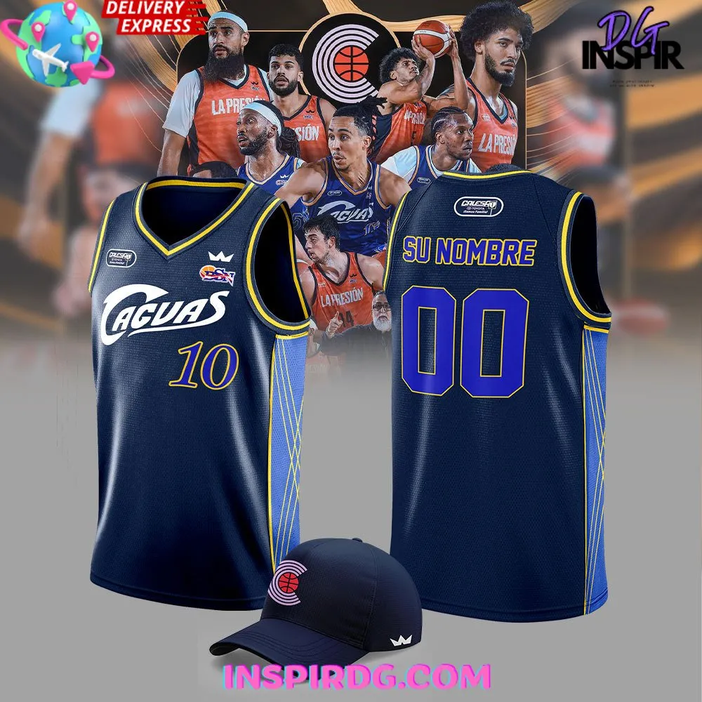 -Criollos de Caguas 2024 Blue Basketball Jersey