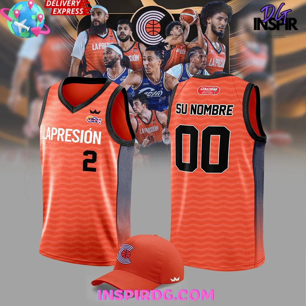 -Criollos de Caguas 2024 Orange Basketball Jersey