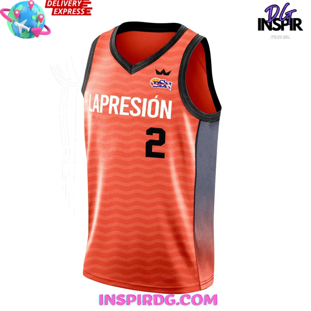 -Criollos de Caguas 2024 Orange Basketball Jersey