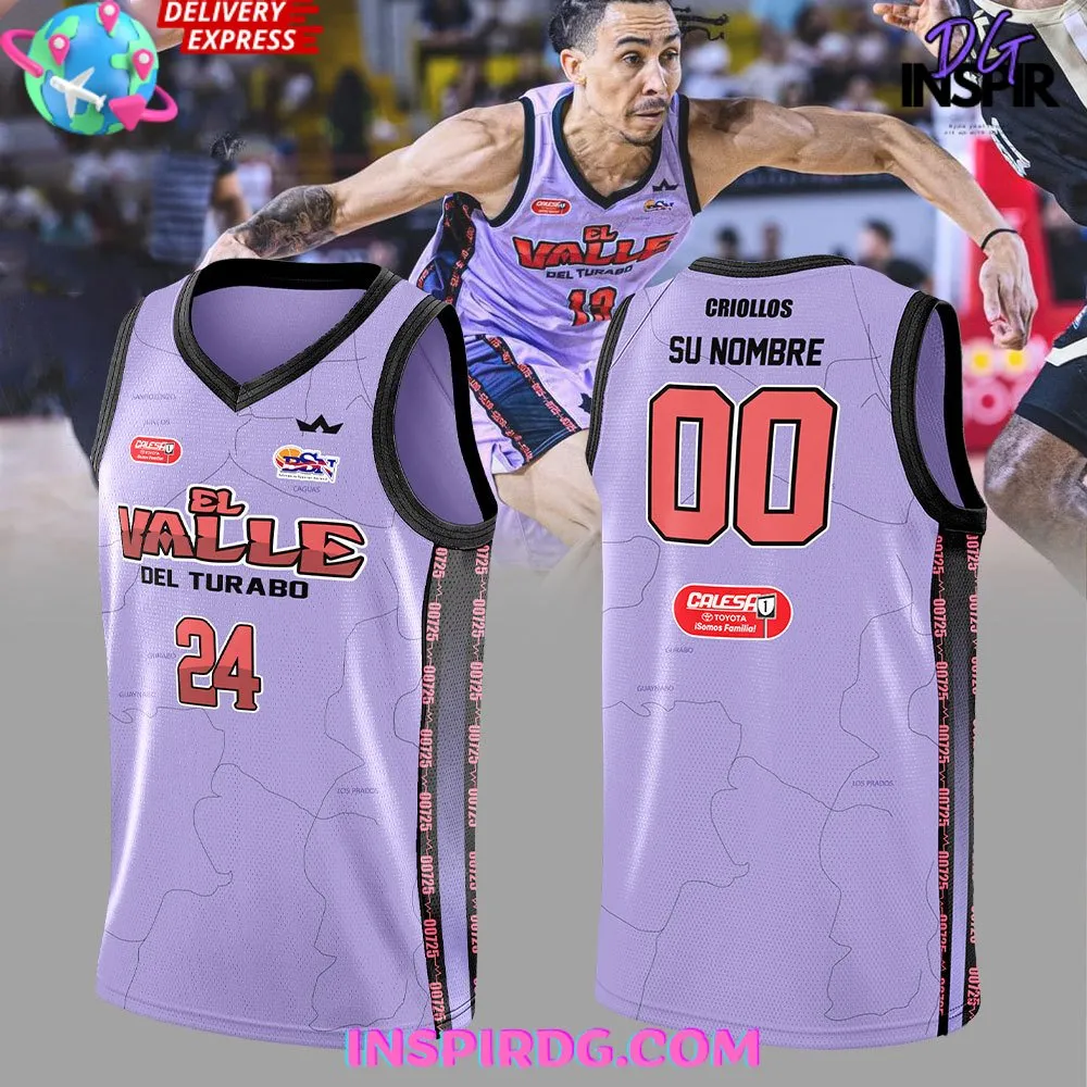 -Criollos de Caguas 2024 Purple Basketball Jersey