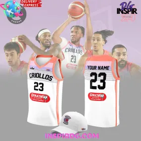 -Criollos de Caguas 2024 White Basketball Jersey