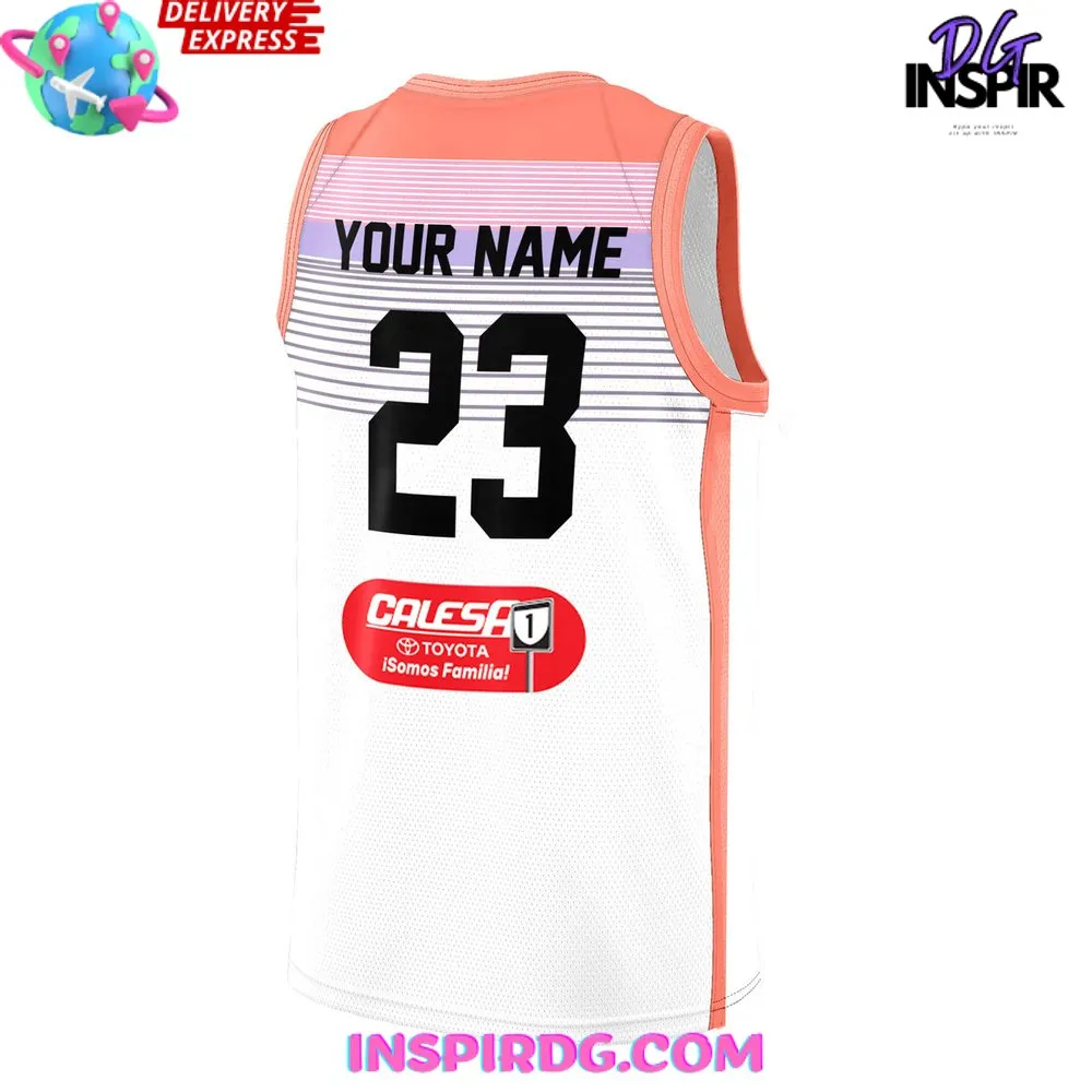 -Criollos de Caguas 2024 White Basketball Jersey