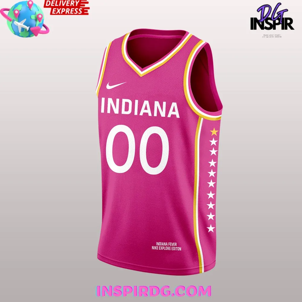 -Indiana Fever x Barbie Night 2024 Basketball Jersey