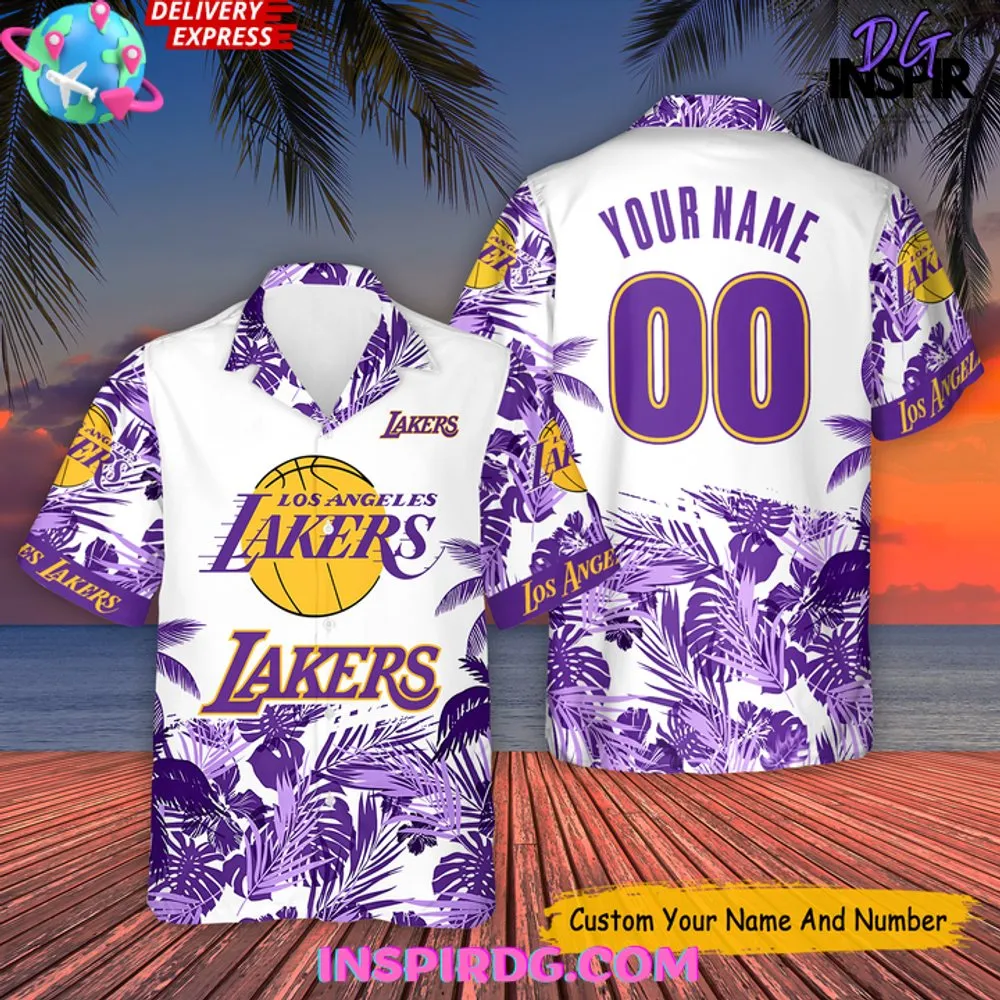 -Los Angeles Lakers National Basketball Champions Hawaiian Shirt