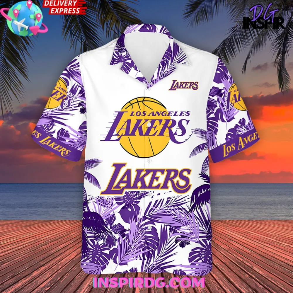 -Los Angeles Lakers National Basketball Champions Hawaiian Shirt