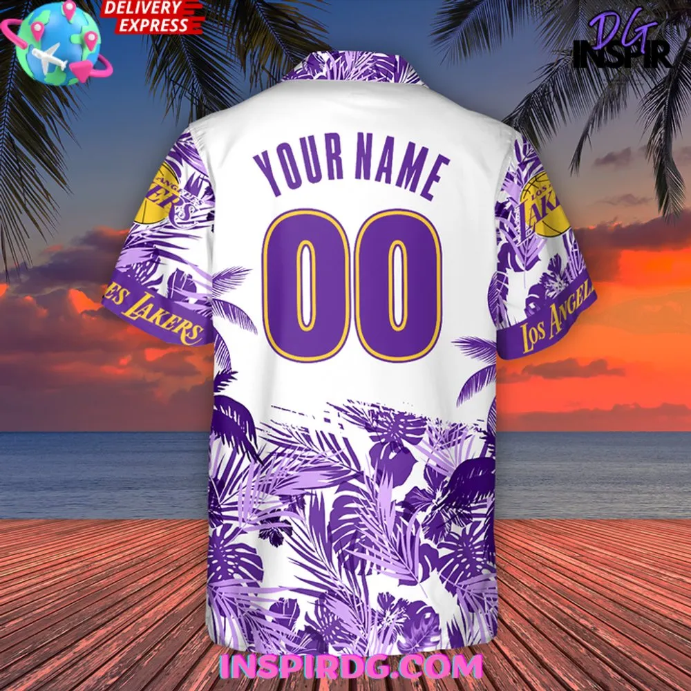 -Los Angeles Lakers National Basketball Champions Hawaiian Shirt