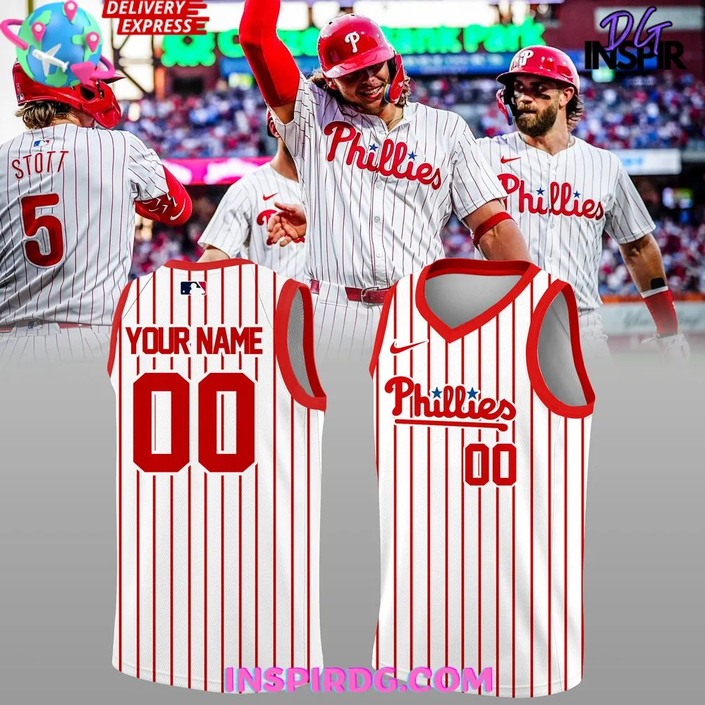 -MLB Philadelphia Phillies Special Edition Basketball Jersey