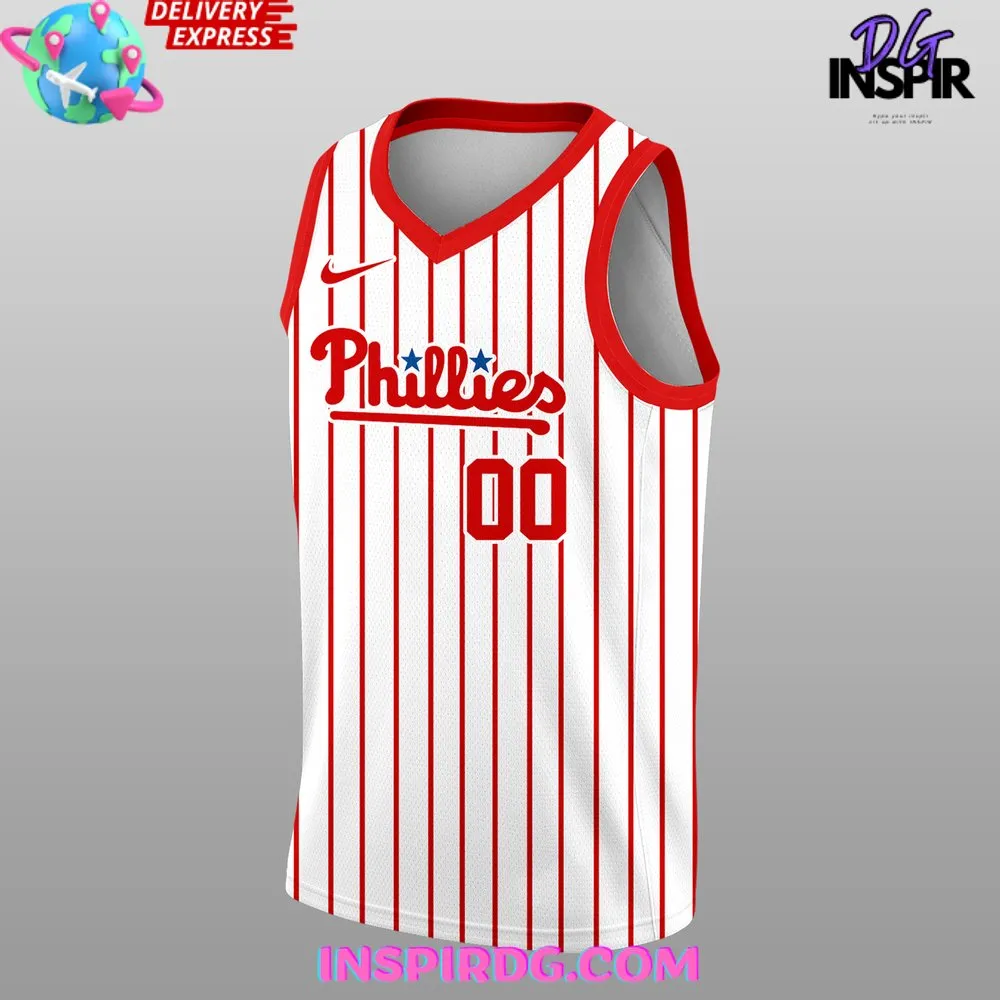 -MLB Philadelphia Phillies Special Edition Basketball Jersey