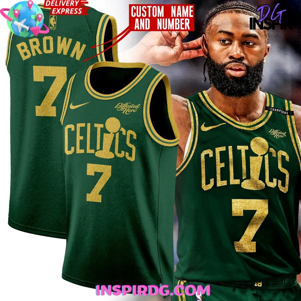 -NBA Boston Celtics Basketball Final Champions 2024 Jersey