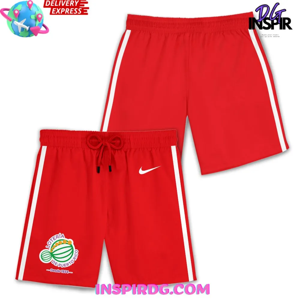 -Puerto Rico Basketball Olympic Paris Red Jersey