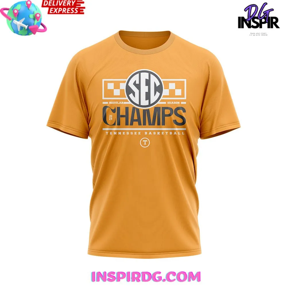 -Tennessee Volunteers SEC Men’s Basketball Regular Season Champions T-Shirt