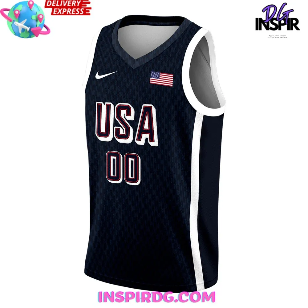 -USA Team Basketball 2024 Paris Olympic Games Jersey