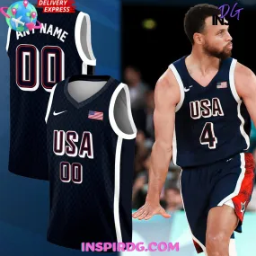 -USA Team Basketball 2024 Paris Olympic Games Jersey