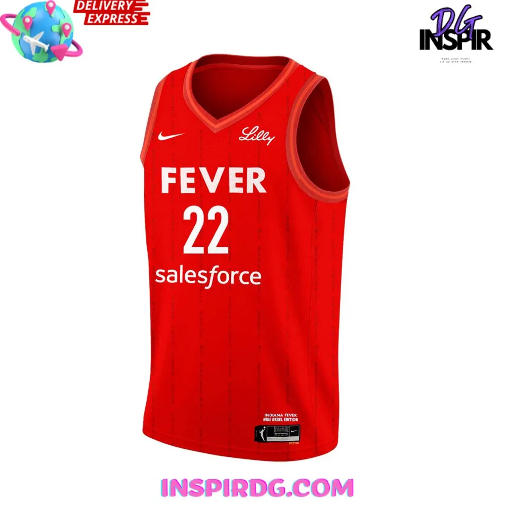 -WNBA Indiana Fever 2024 Red Basketball Jersey