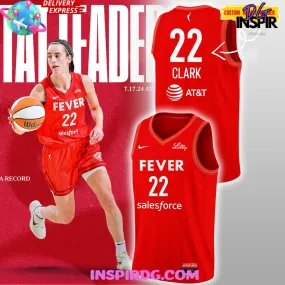 -WNBA Indiana Fever 2024 Red Basketball Jersey