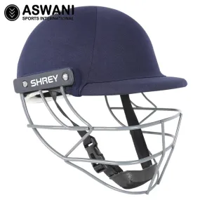 2024 Shrey Performance 2.0 Cricket Helmet,  Steel Grill, Navy