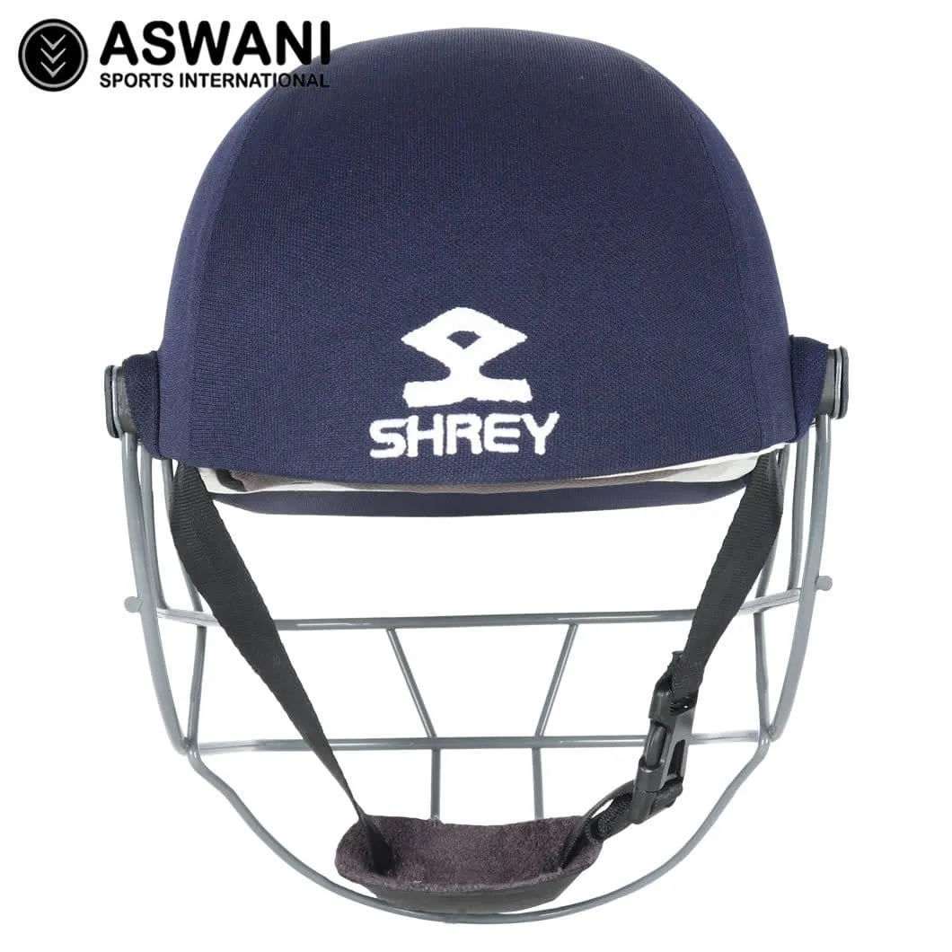 2024 Shrey Performance 2.0 Cricket Helmet,  Steel Grill, Navy