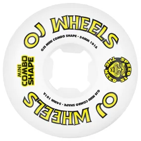 54mm Team Line Original Mini Combo 101a OJ Skateboard Wheels