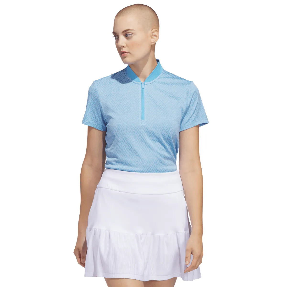 adidas Ladies Ultimate365 Jacquard Golf Polo Shirt