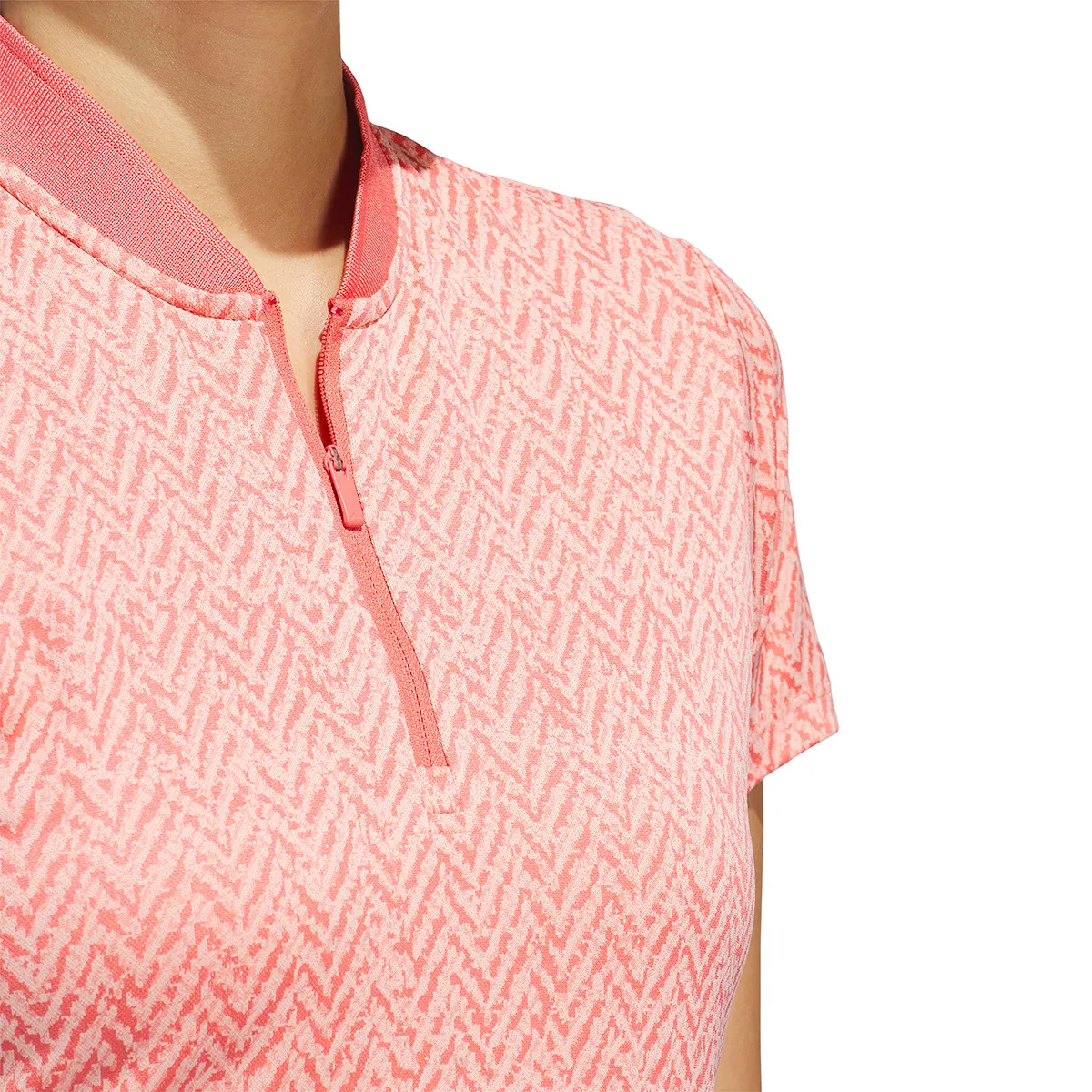 adidas Ladies Ultimate365 Jacquard Golf Polo Shirt