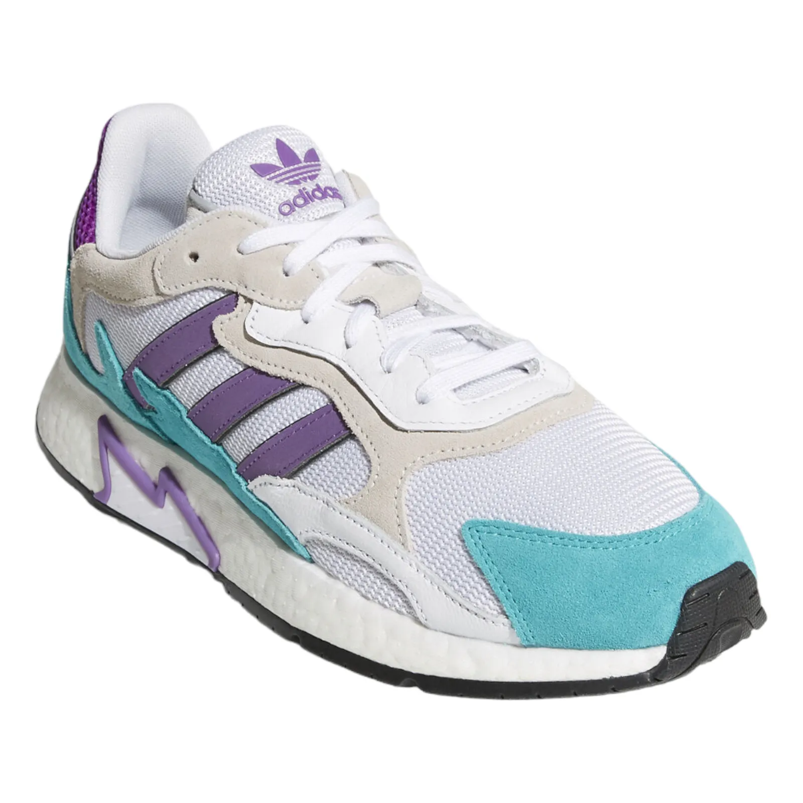 adidas Originals 90s Tresc Run Trainers - White / Purple Aqua