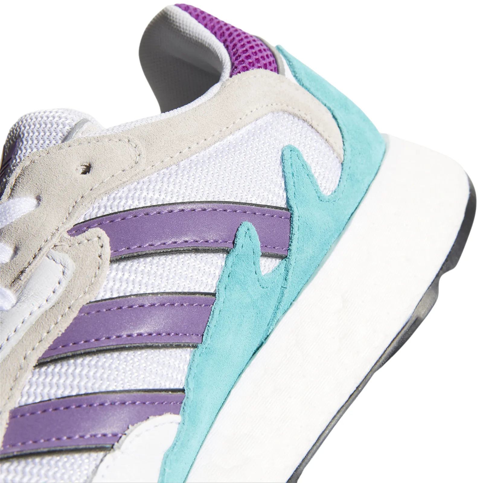 adidas Originals 90s Tresc Run Trainers - White / Purple Aqua