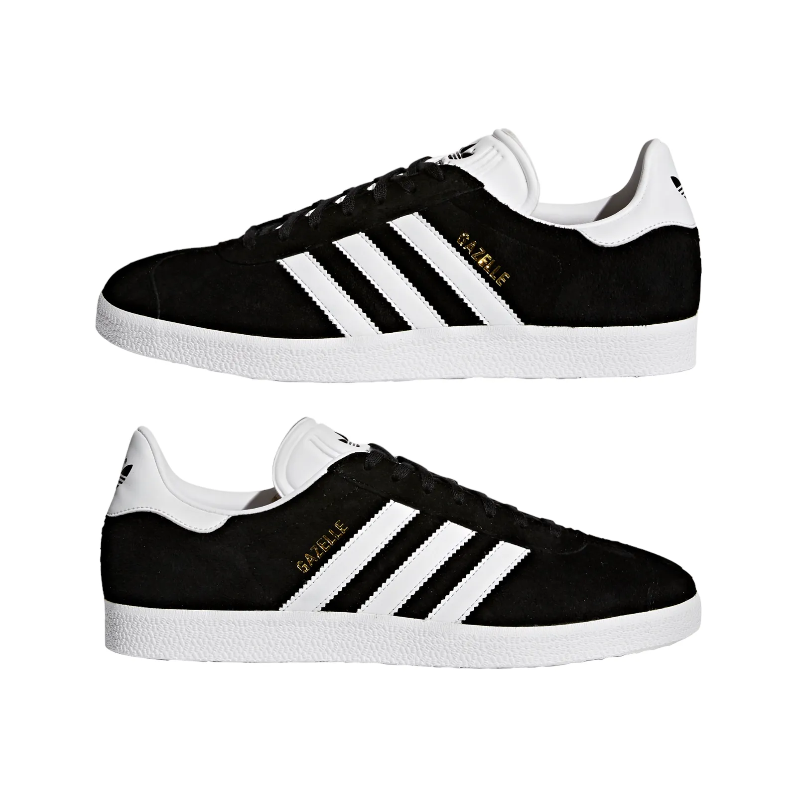 adidas Originals Gazelle Trainers - Black White