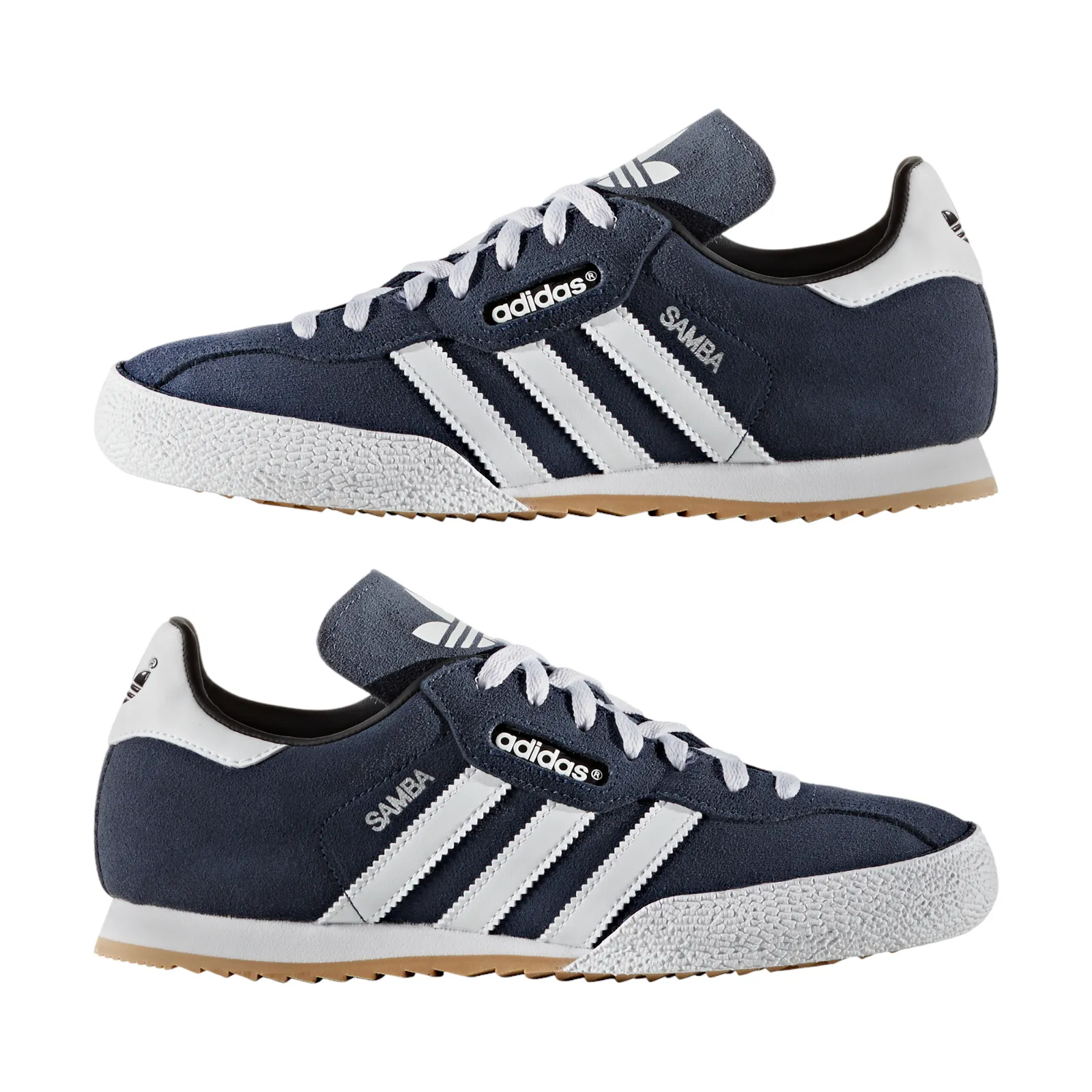 adidas Originals Samba Super Suede Trainers - Navy / White