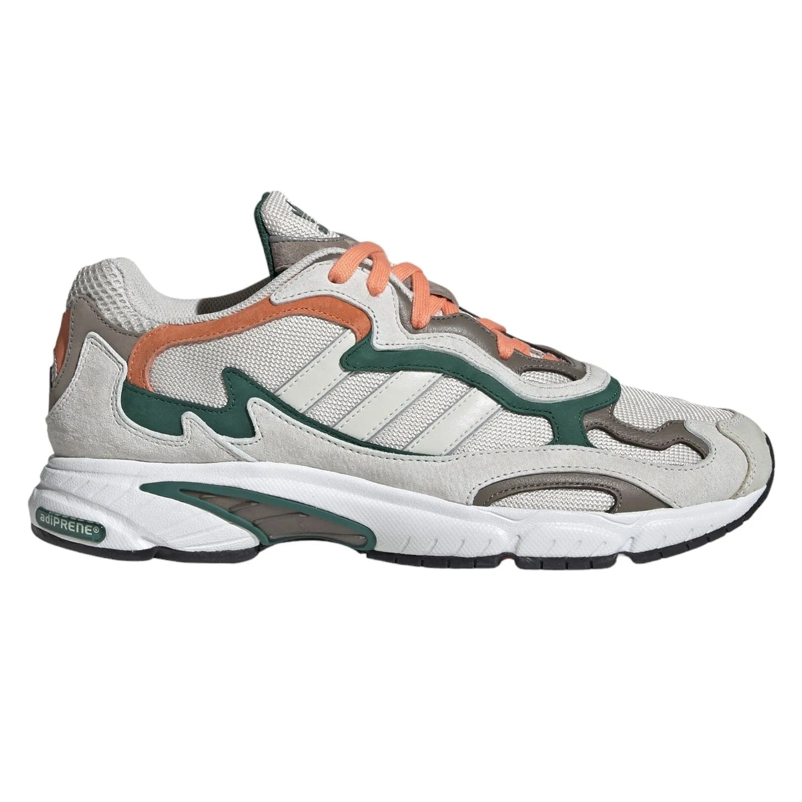 adidas Originals Temper Run Trainers - Grey Green Orange