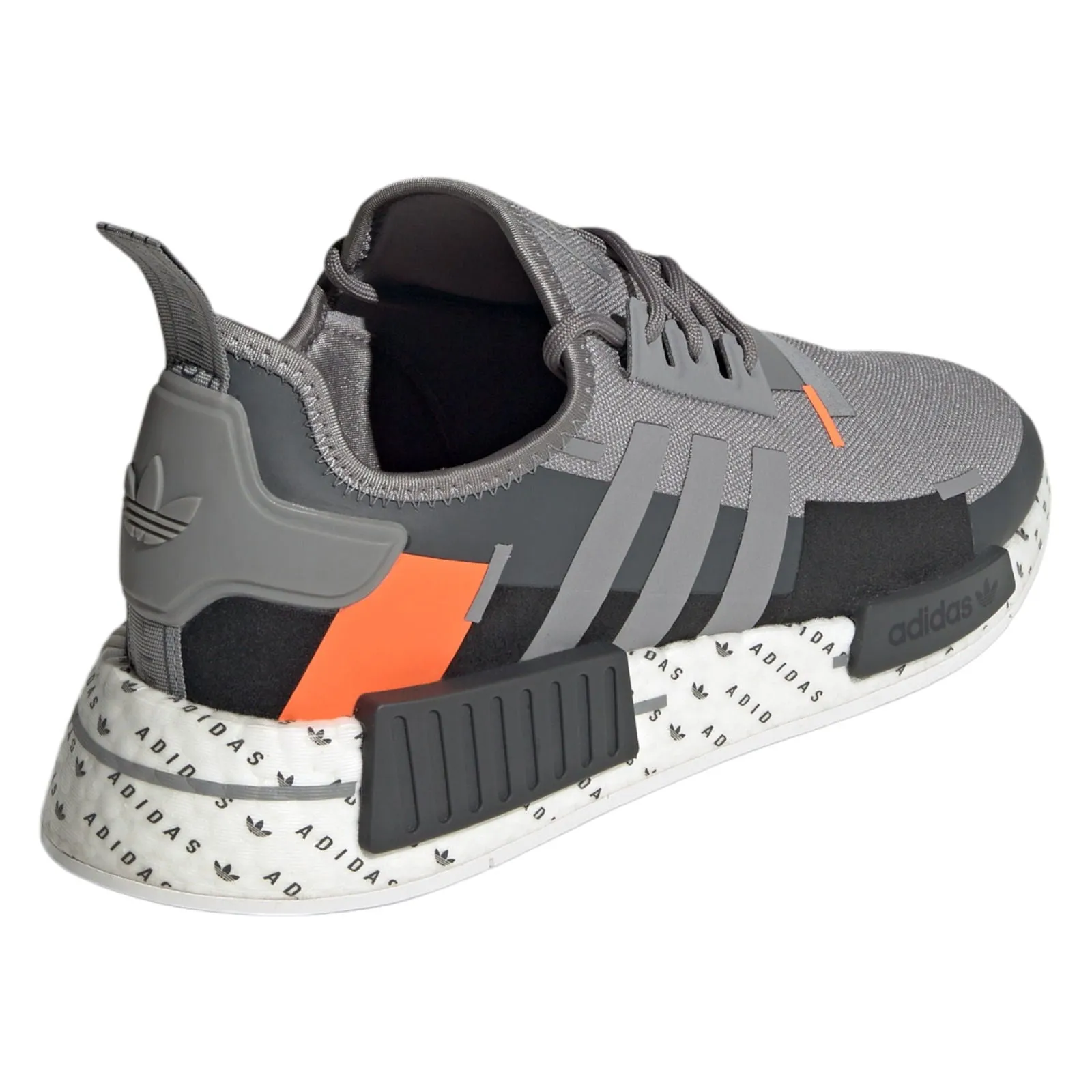 adidas Originals Unisex NMD_R1 Trainers - Grey Three / Solar Orange