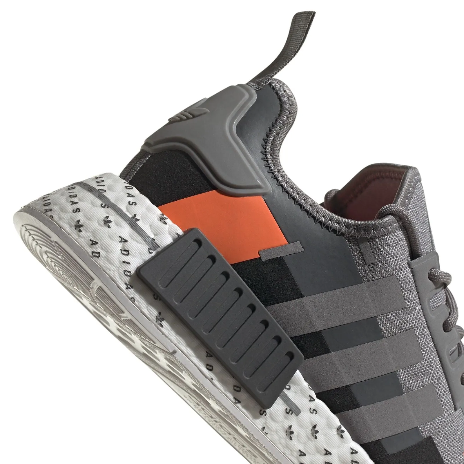 adidas Originals Unisex NMD_R1 Trainers - Grey Three / Solar Orange