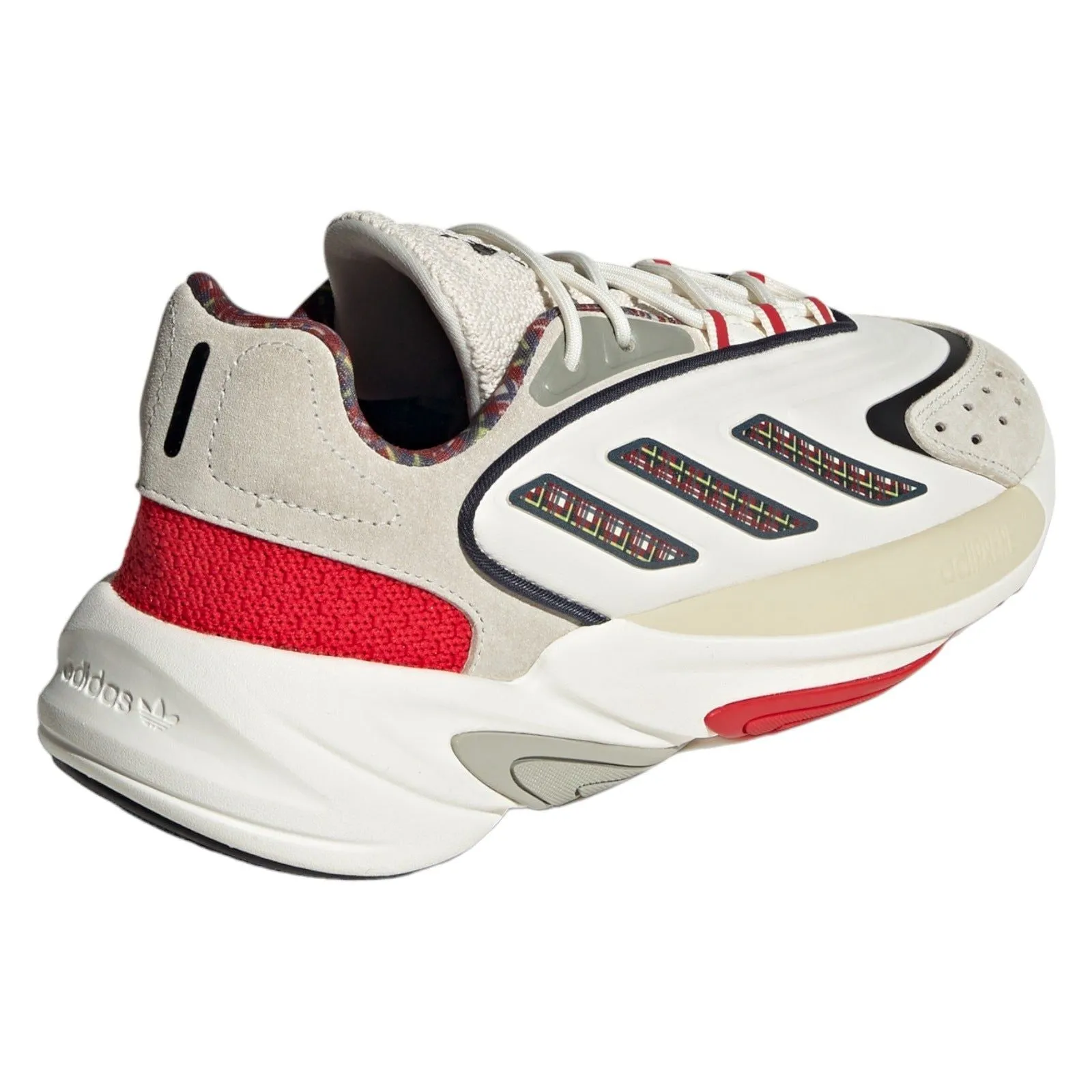 adidas Originals Unisex Ozelia Trainers - White / Vivid Red