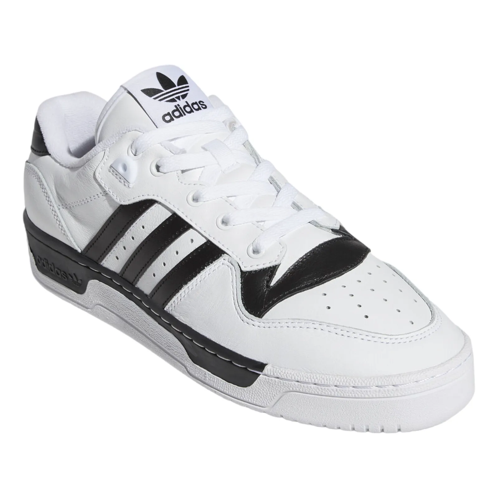 adidas Originals Unisex Rivalry Low Trainers - Cloud White / Core Black