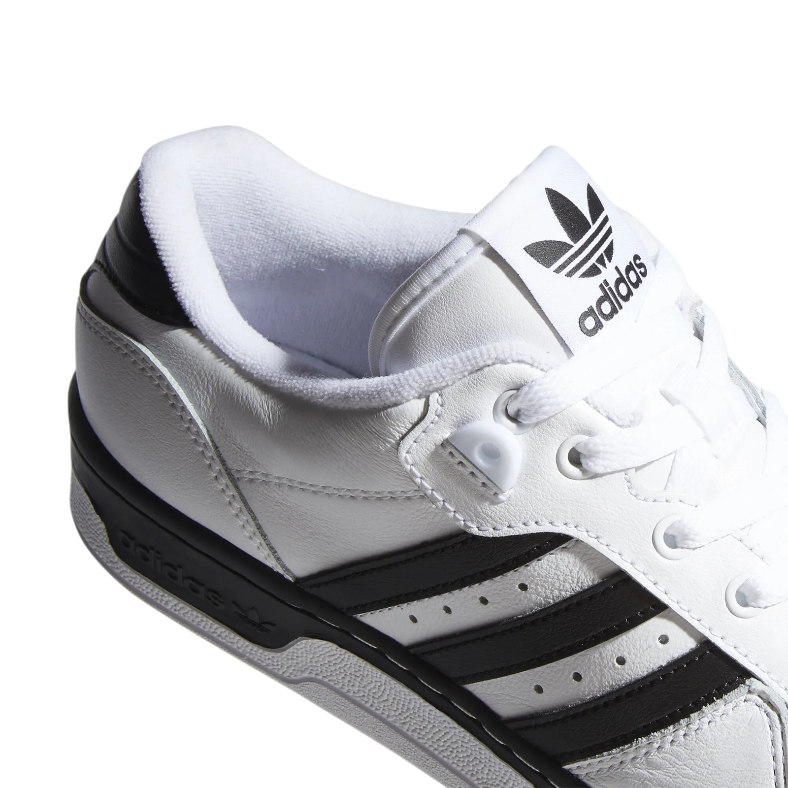 adidas Originals Unisex Rivalry Low Trainers - Cloud White / Core Black