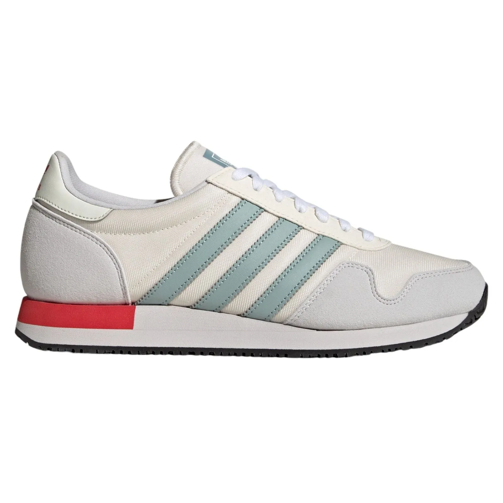 adidas Originals USA 84 Trainers - Chalk White / Vivid Red