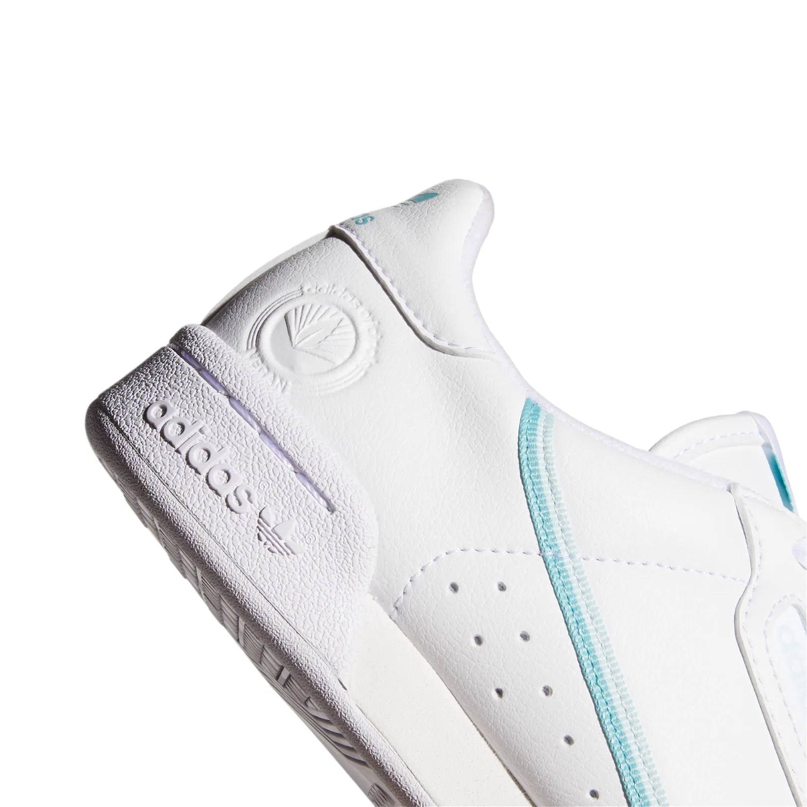 adidas Originals Womens Continental 80 Vegan Trainers - White / Halo Mint