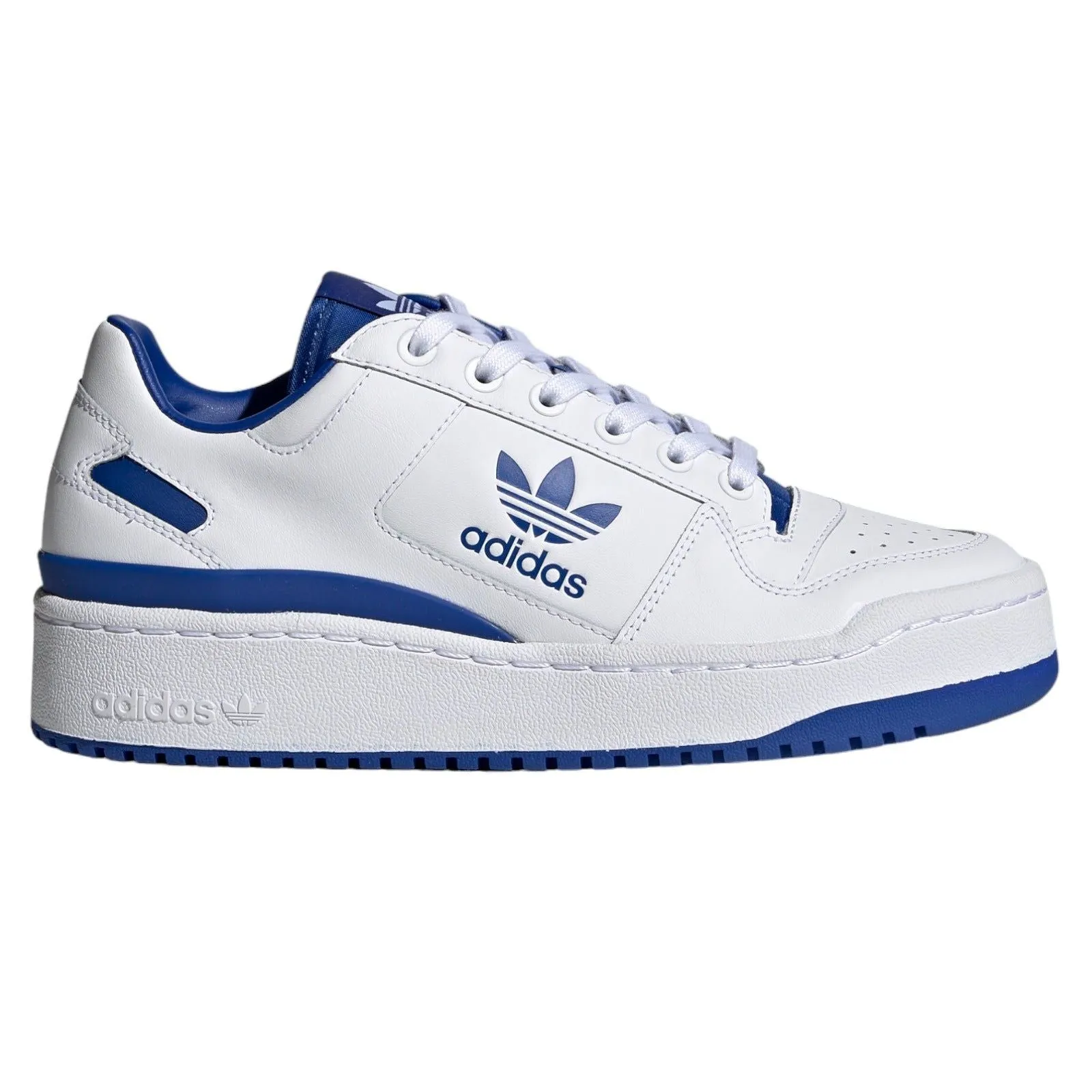 adidas Originals Womens Forum Bold Trainers - White / Royal Blue