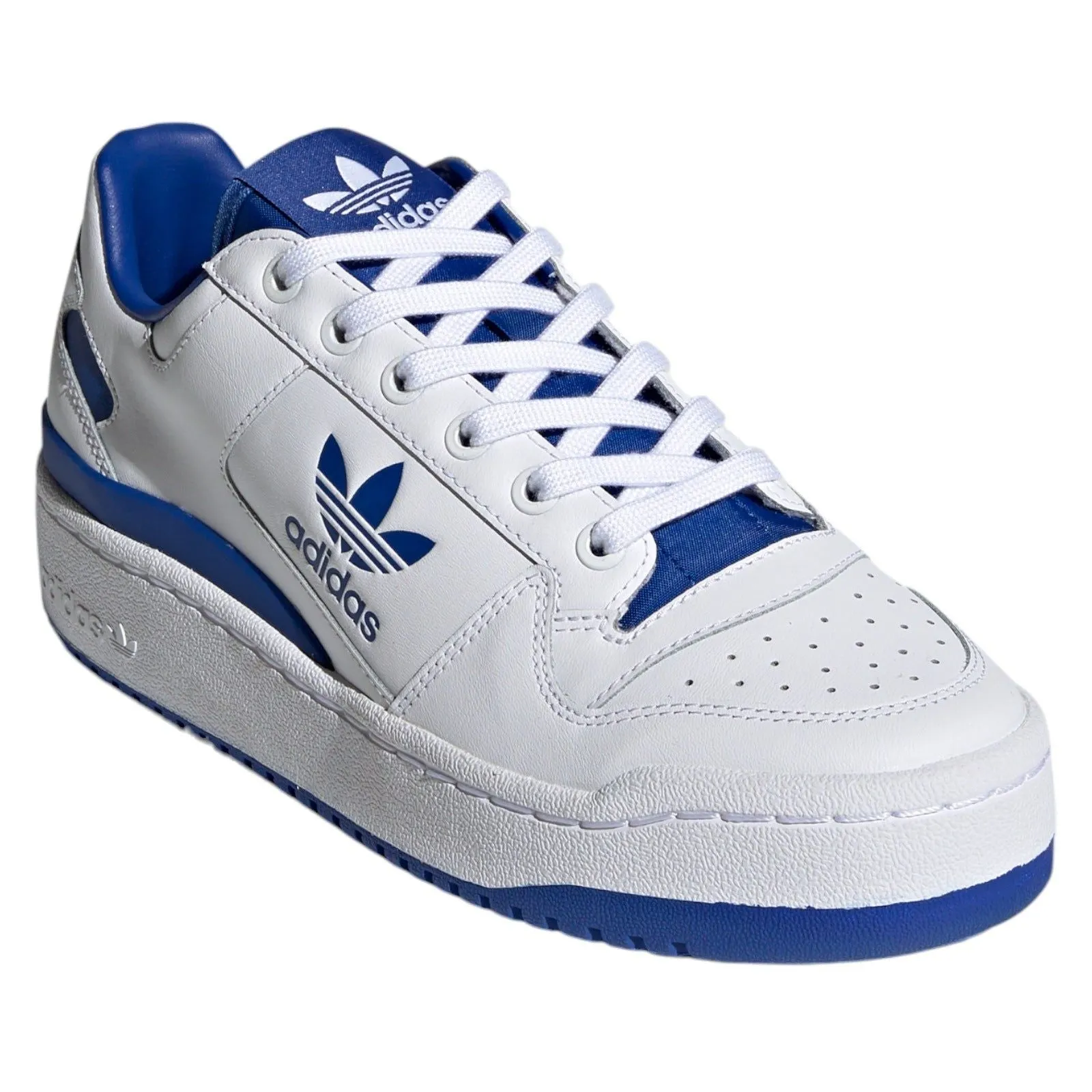 adidas Originals Womens Forum Bold Trainers - White / Royal Blue