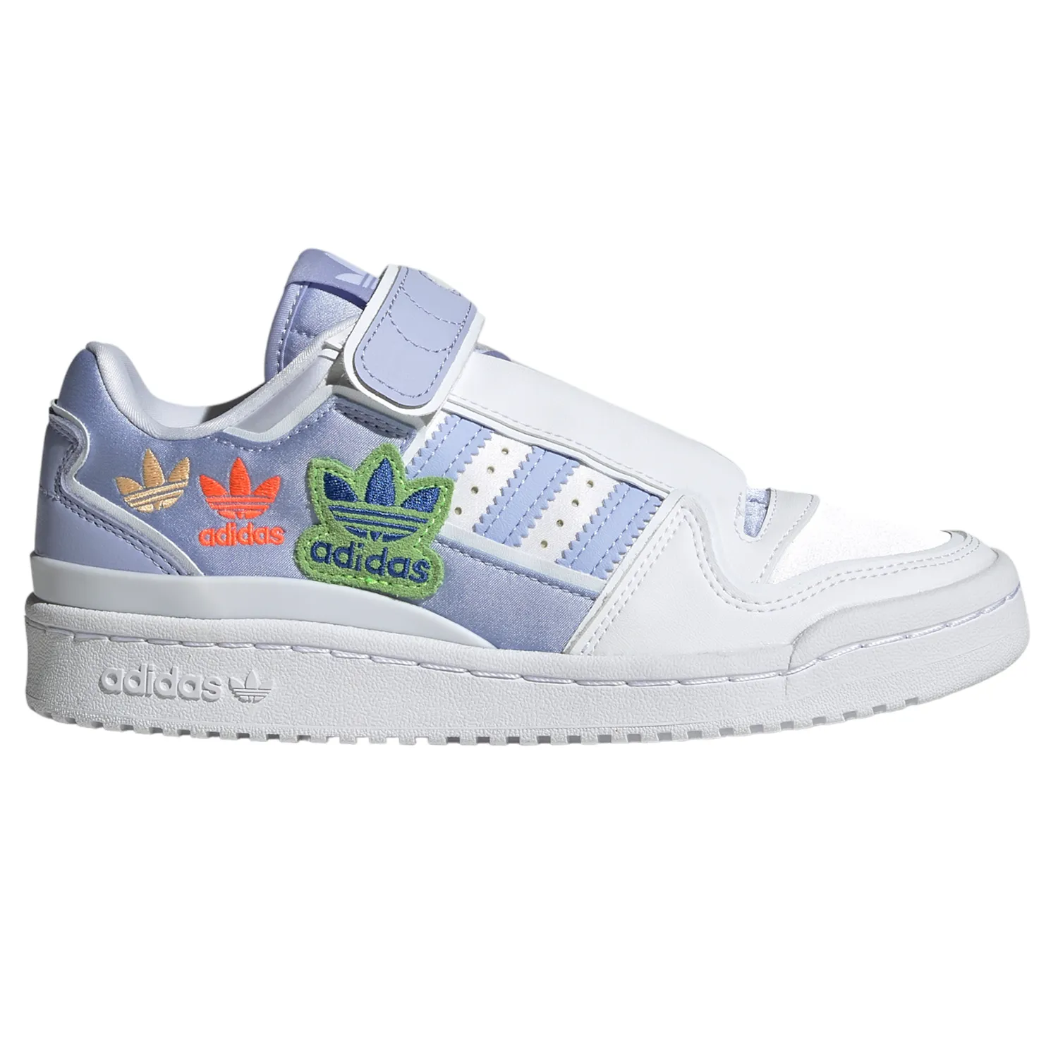 adidas Originals Womens Forum Plus Trainers - White / Violet Tone