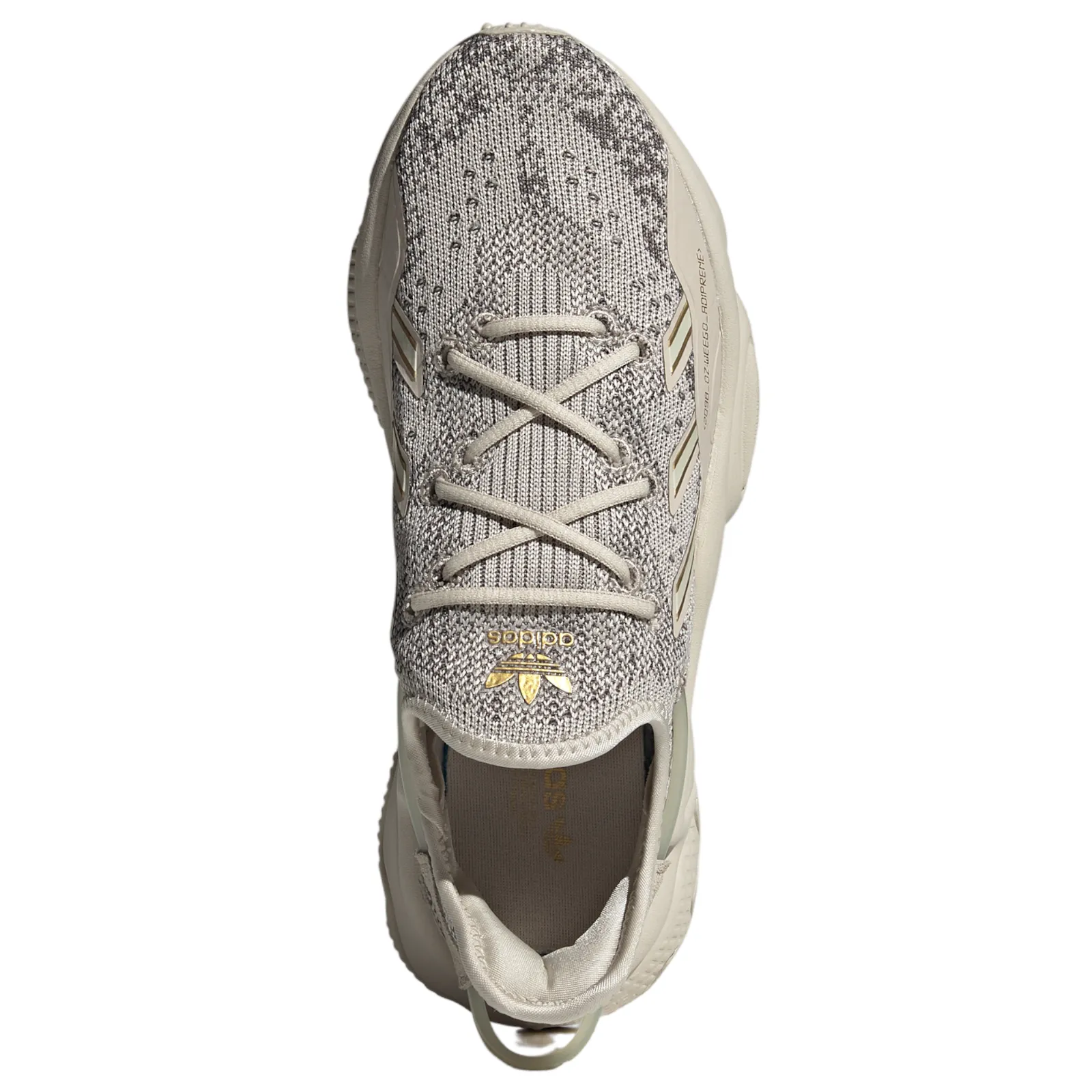 adidas Originals Womens Ozweego Knit Trainers - Bliss / Gold Metallic